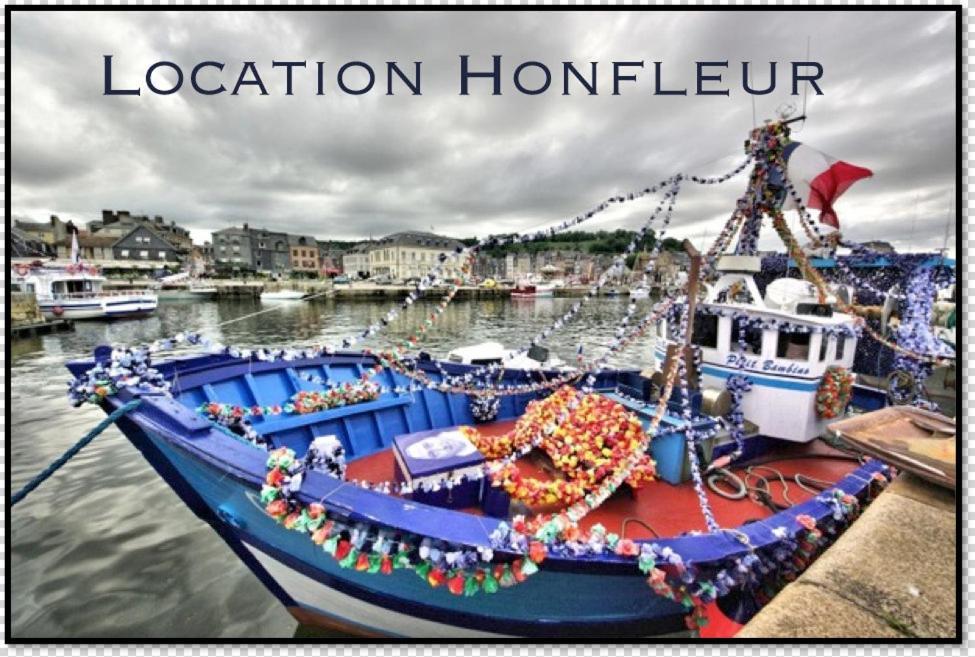 Le Bellevue - Beautiful Sea View Apartment Honfleur Ngoại thất bức ảnh